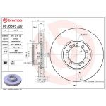 Brembo 09.B845.20 Bremsscheibe PRIME LINE