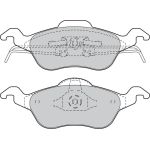 Valeo 598317 Bremsbelagsatz, Scheibenbremse