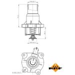 Thermostat, Kühlmittel 725033 Thermostat, Kühlmittel 725033