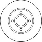 Bremsscheibe DF2622 Bremsscheibe DF2622