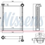 Wärmetauscher, Innenraumheizung 72987 Wärmetauscher, Innenraumheizung 72987