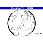 Bremsbackensatz 03.0137-0472.2 Bremsbackensatz 03.0137-0472.2