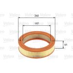 Valeo 585698 Luftfilter Valeo 585698 Luftfilter