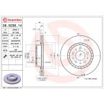 Brembo 09.5036.14 Bremsscheibe PRIME LINE