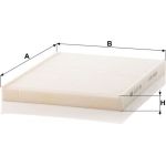 MANN-FILTER CU 27 004 Innenraumfilter, Partikelfilter MANN-FILTER CU 27 004 Innenraumfilter, Partikelfilter
