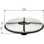BOSCH 1 987 429 133 Luftfilter BOSCH 1 987 429 133 Luftfilter