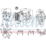 Kompressor, Klimaanlage 890074 Kompressor, Klimaanlage 890074