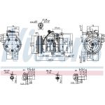 Kompressor, Klimaanlage 89533 Kompressor, Klimaanlage 89533
