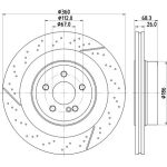 Bremsscheibe 8DD 355 126-871