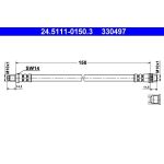 ATE 24.5111-0150.3 Bremsschlauch