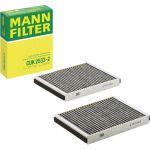 MANN-FILTER CUK 2533-2 Innenraumfilter, Aktivkohlefilter MANN-FILTER CUK 2533-2 Innenraumfilter, Aktivkohlefilter