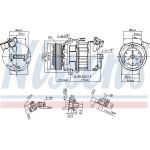 Kompressor, Klimaanlage 890656