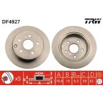 Bremsscheibe DF4927