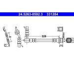 ATE 24.5263-0592.3 Bremsschlauch ATE 24.5263-0592.3 Bremsschlauch