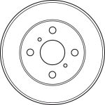 Bremsscheibe DF4884 Bremsscheibe DF4884