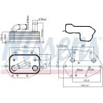 Ölkühler, Motoröl 90808 Ölkühler, Motoröl 90808