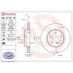 Brembo 09.5716.10 Bremsscheibe PRIME LINE Brembo 09.5716.10 Bremsscheibe PRIME LINE