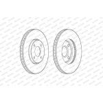 Bremsscheibe DDF2478C Bremsscheibe DDF2478C