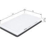 BOSCH 1 987 432 013 Innenraumfilter