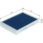 Filter, Innenraumluft 0 986 628 669 Filter, Innenraumluft 0 986 628 669