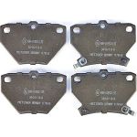 Metzger 1170160 Bremsbelagsatz, Scheibenbremse Metzger 1170160 Bremsbelagsatz, Scheibenbremse