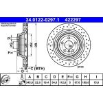 Bremsscheibe 24.0122-0297.1
