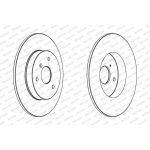 Bremsscheibe DDF1111C