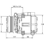 Mahle ACP 858 000P Kompressor, Klimaanlage BEHR Premium Line Mahle ACP 858 000P Kompressor, Klimaanlage BEHR Premium Line
