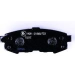 Hella 8DB 355 012-021 Bremsbelagsatz, Scheibenbremse Hella 8DB 355 012-021 Bremsbelagsatz, Scheibenbremse