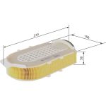 BOSCH F 026 400 599 Luftfilter BOSCH F 026 400 599 Luftfilter