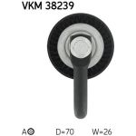 Spannrolle, Keilrippenriemen VKM 38239 Spannrolle, Keilrippenriemen VKM 38239