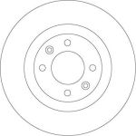Bremsscheibe DF6632 Bremsscheibe DF6632