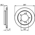 Bremsscheibe 0 986 478 422 Bremsscheibe 0 986 478 422