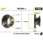 Bremsscheibe 187269