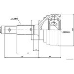 Gelenksatz, Antriebswelle J2822114 Gelenksatz, Antriebswelle J2822114