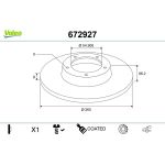 Bremsscheibe 672927