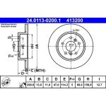 Bremsscheibe 24.0113-0200.1