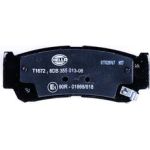 Bremsbelagsatz, Scheibenbremse 8DB 355 013-081 Bremsbelagsatz, Scheibenbremse 8DB 355 013-081