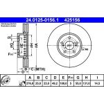 Bremsscheibe 24.0125-0156.1