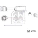 FEBI BILSTEIN 183304 Koppelstange