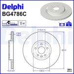 Bremsscheibe BG4786C