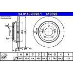 Bremsscheibe 24.0110-0392.1