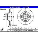 Bremsscheibe 24.0112-0176.1