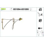Valeo 851094 Fensterheber Valeo 851094 Fensterheber