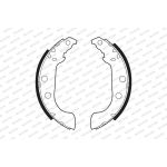 Ferodo FSB268 Bremsbackensatz PREMIER Ferodo FSB268 Bremsbackensatz PREMIER
