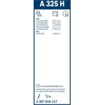 BOSCH A 325 H Scheibenwischer Rear Aerotwin 3 397 016 117
