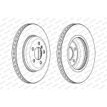 Ferodo DDF2047C-1 Bremsscheibe PREMIER Ferodo DDF2047C-1 Bremsscheibe PREMIER