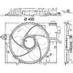 Mahle CFF 190 000P Lüfter, Motorkühlung BEHR Premium Line