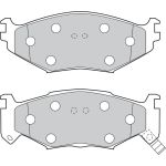 Valeo 598600 Bremsbelagsatz, Scheibenbremse