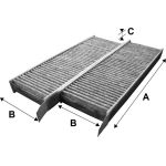 Filter, Innenraumluft 715555 Filter, Innenraumluft 715555